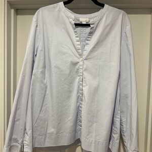 J. Jill Light Blue Button Down Shirt